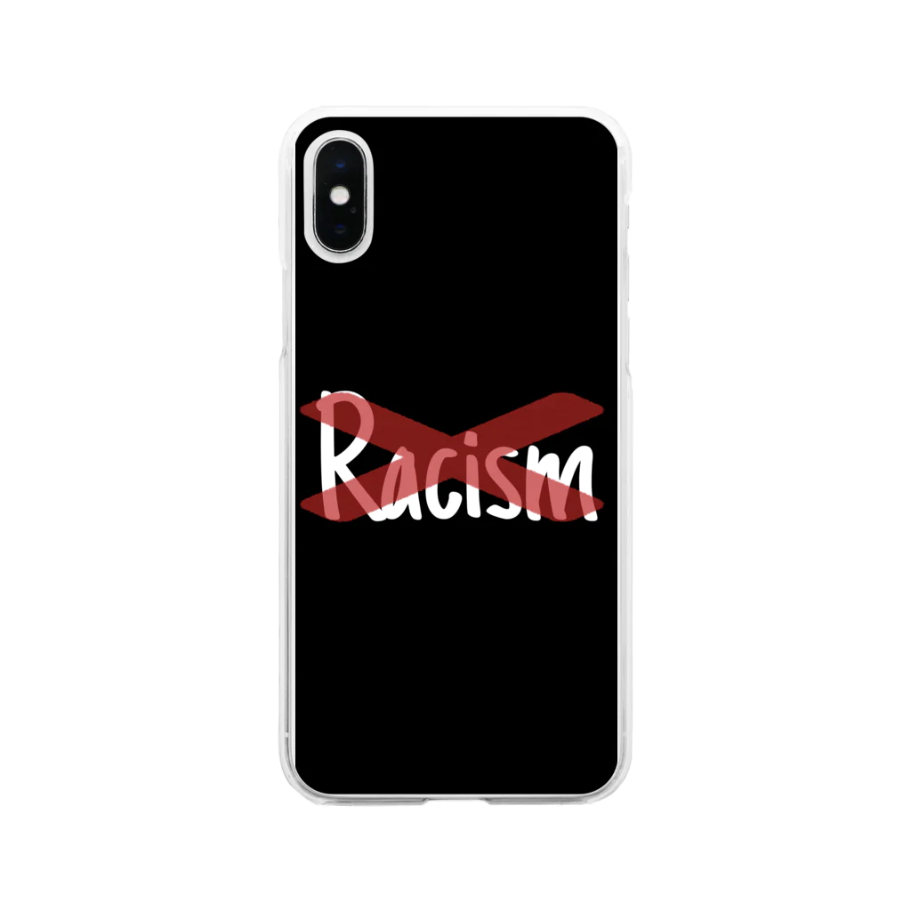 JaRyのNo Racism Soft Clear Smartphone Case