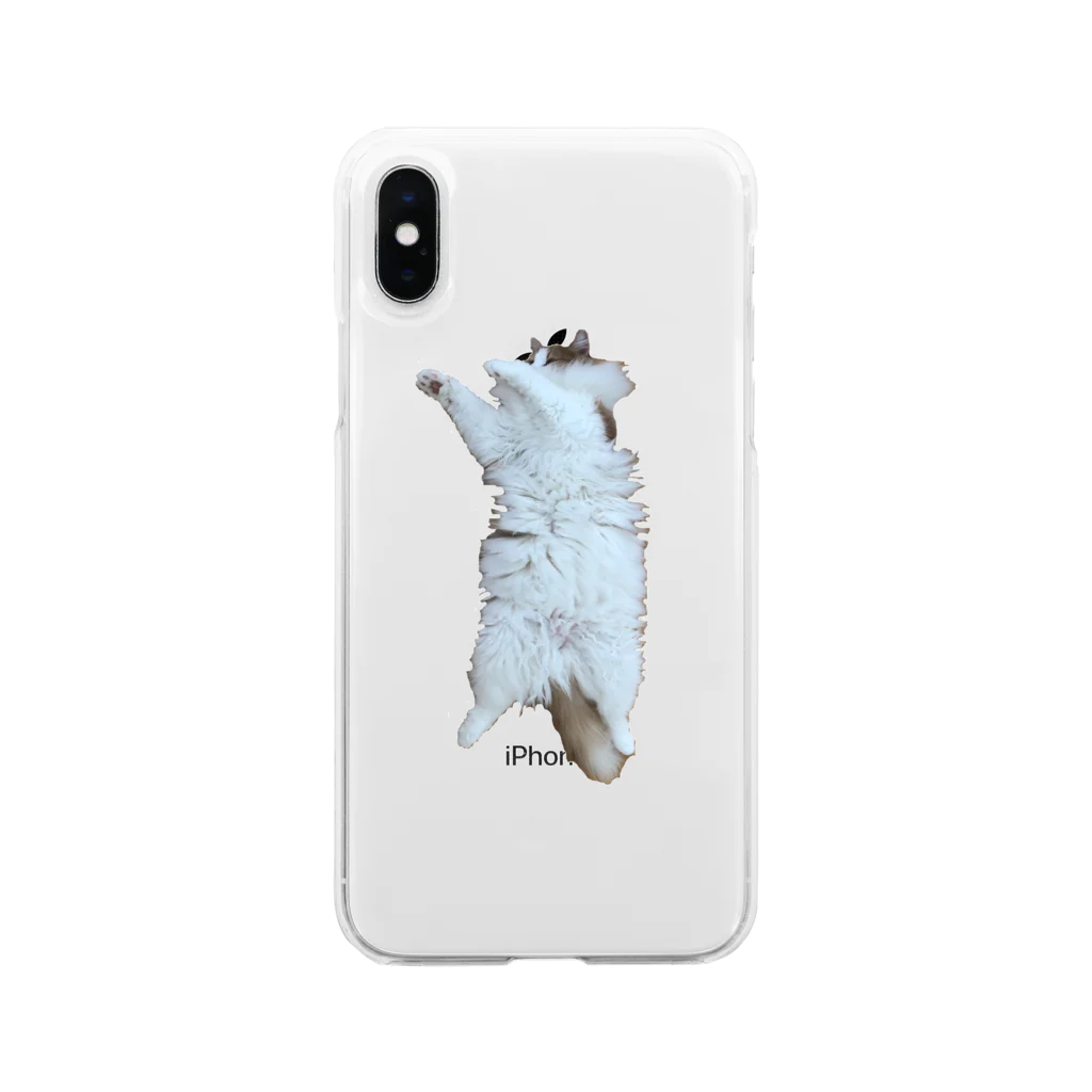 ノルウェー達のにゃんぽー Soft Clear Smartphone Case