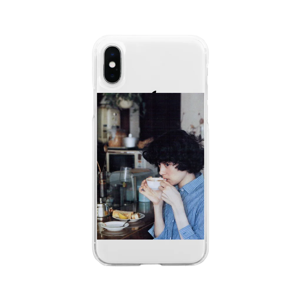 DAILYS.のコーヒータイム Soft Clear Smartphone Case