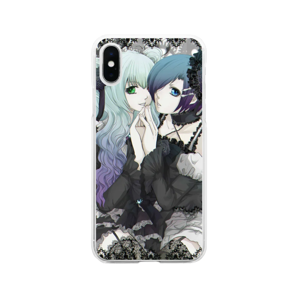 吉原＊留偉のRui2ゴスノート Soft Clear Smartphone Case