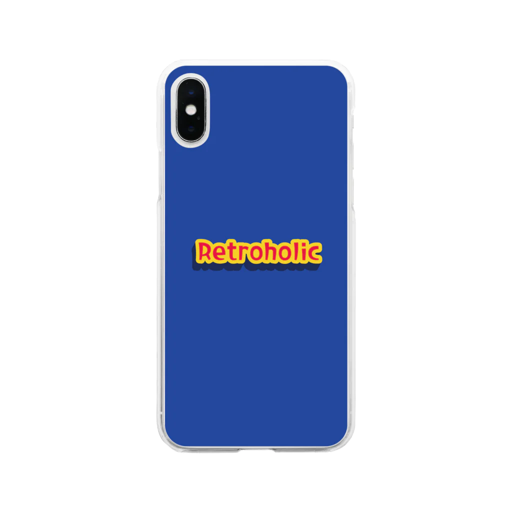 Retroholic -Authentic Designs-のRetroholic No.63 Soft Clear Smartphone Case
