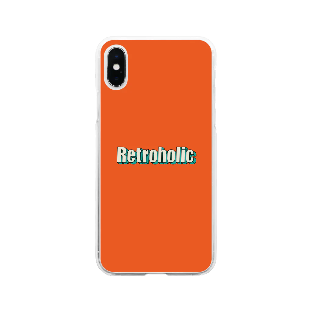 Retroholic -Authentic Designs-のRetroholic No.73 Soft Clear Smartphone Case