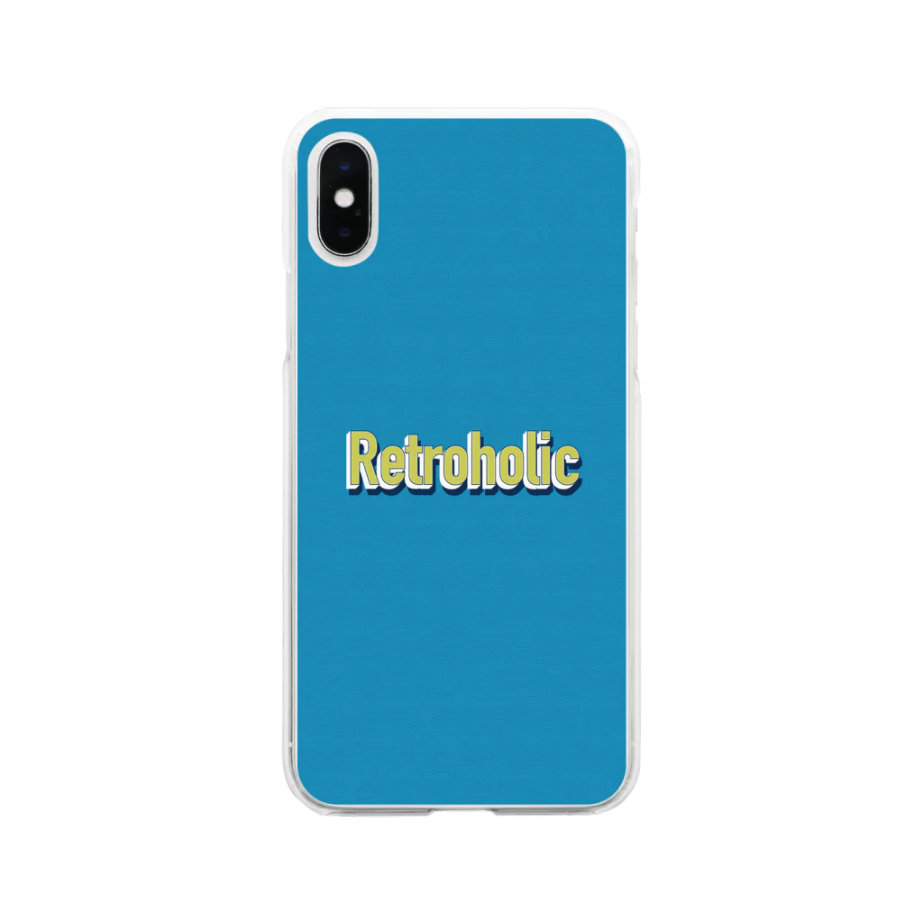 Retroholic -Authentic Designs-のRetroholic No.83 Soft Clear Smartphone Case