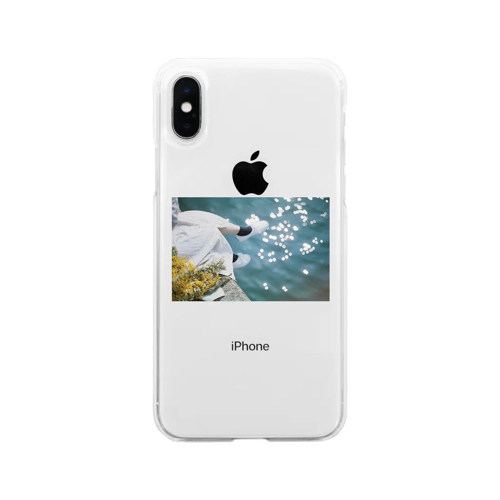 記憶さがしの海とミモザより Soft Clear Smartphone Case
