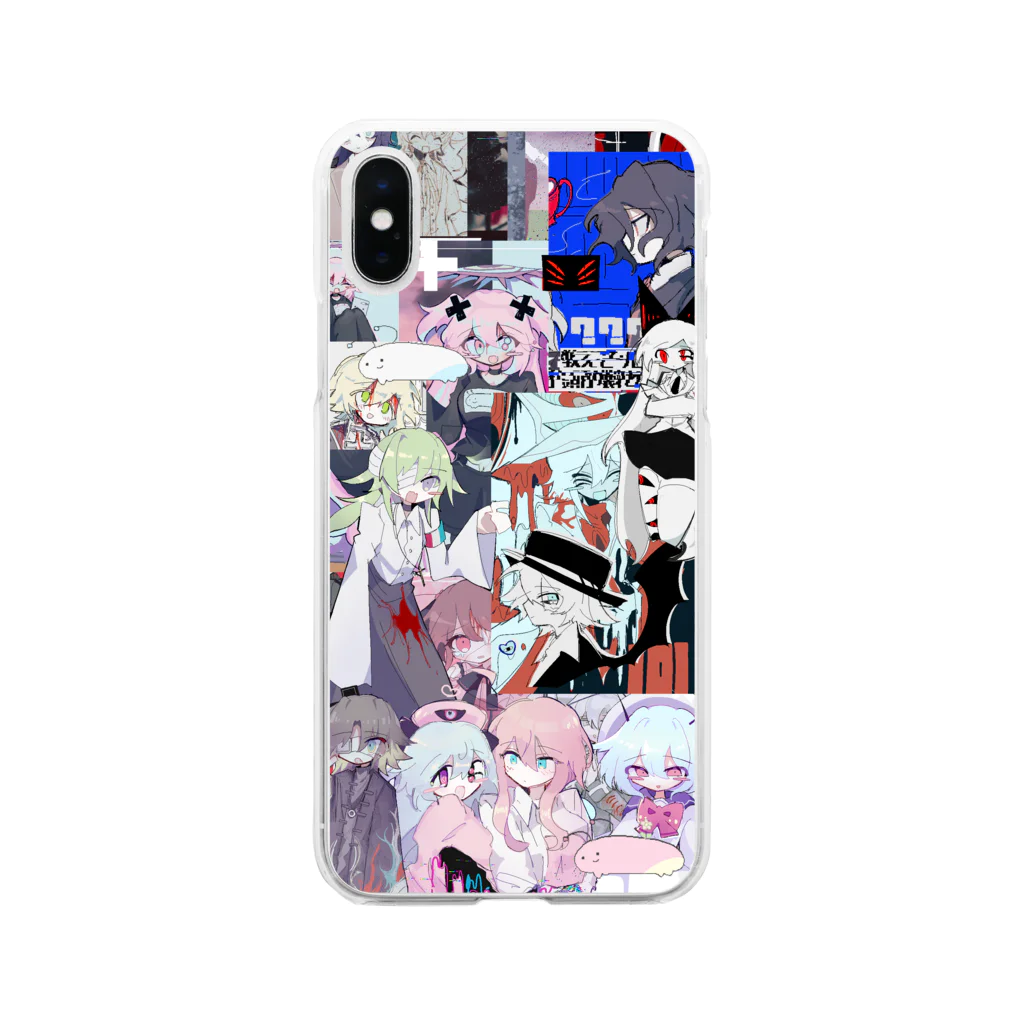 ましろの画質 Soft Clear Smartphone Case