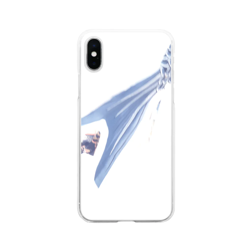 Kitarouの尾ビレ Soft Clear Smartphone Case