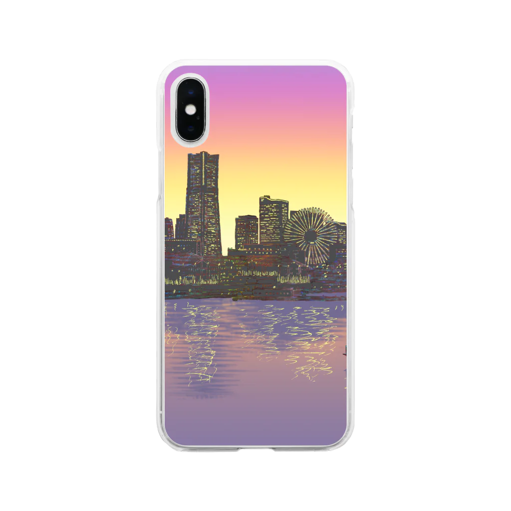 森下善行のYokohama Soft Clear Smartphone Case