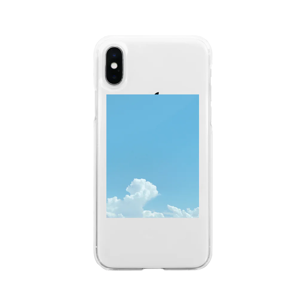𝘔𝘢𝘳𝘶 :)の蒼 Soft Clear Smartphone Case