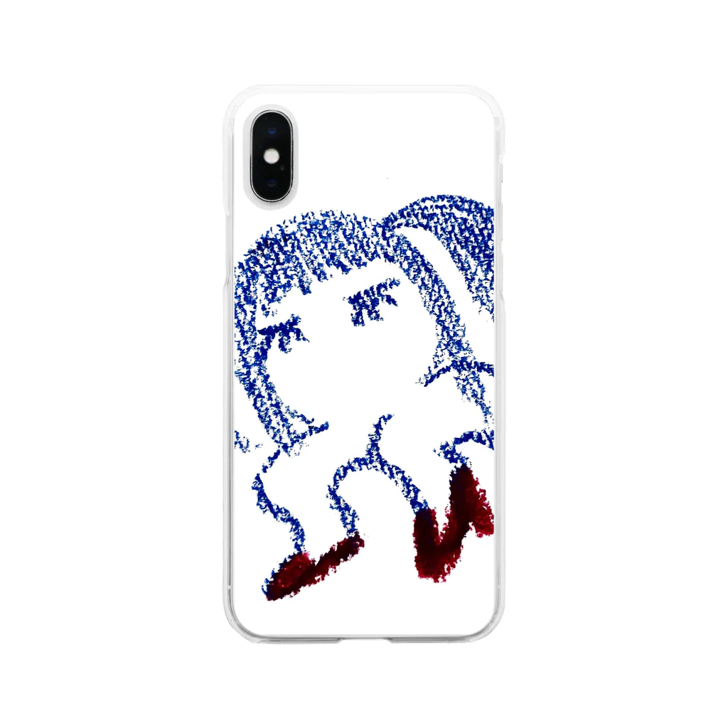 31の脚美ちゃん Soft Clear Smartphone Case