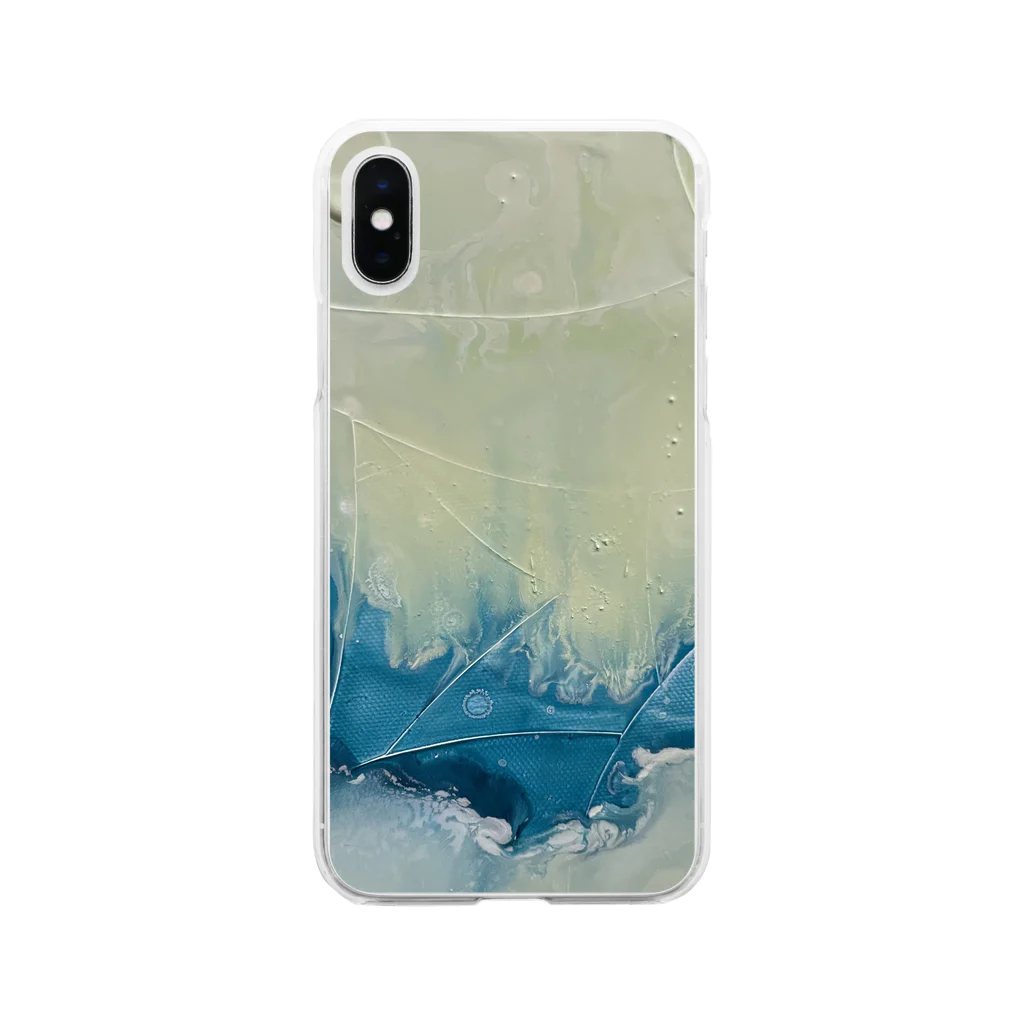 Yoshiki house 岡村芳樹の霧裡 Soft Clear Smartphone Case