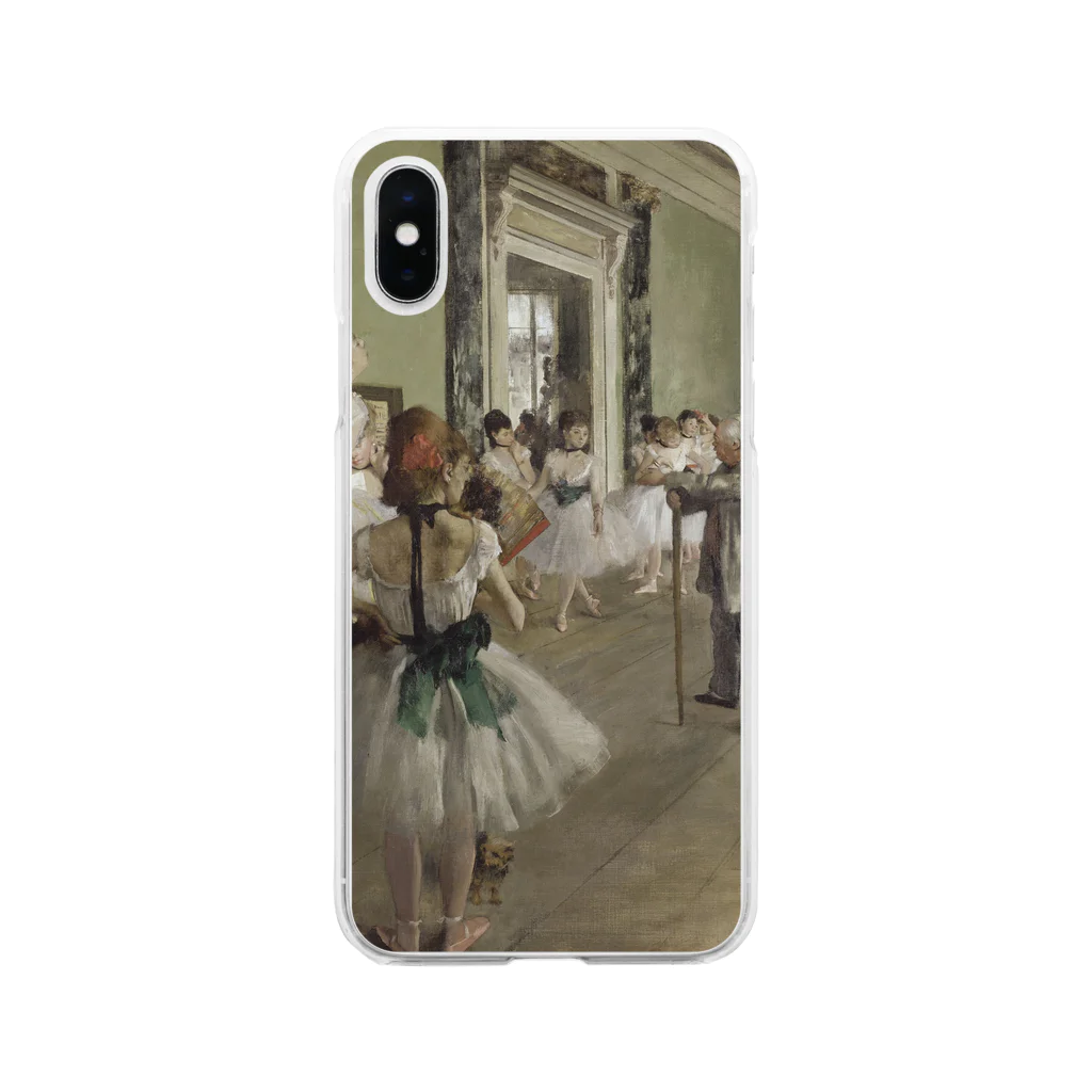 いとのドガ　「ダンスのレッスン」 Soft Clear Smartphone Case