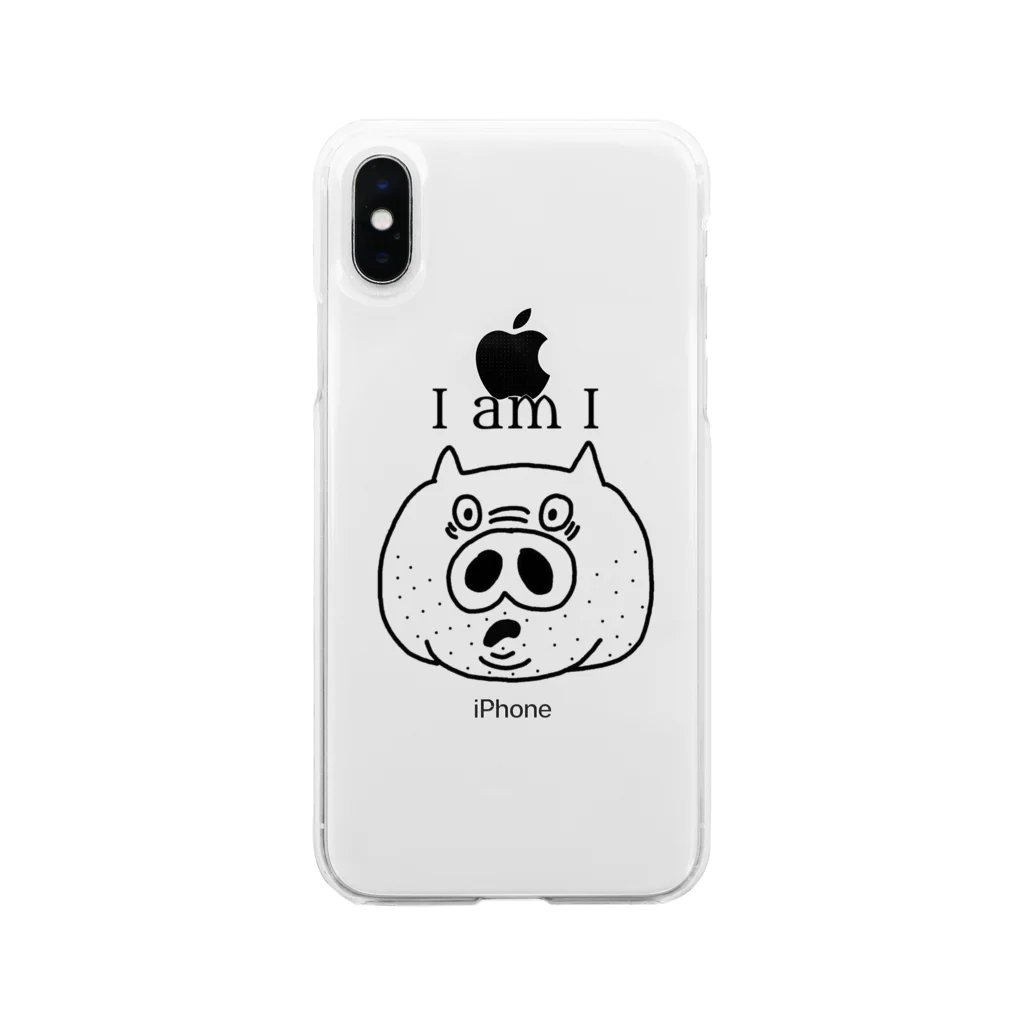 0920.のウチはウチ Soft Clear Smartphone Case