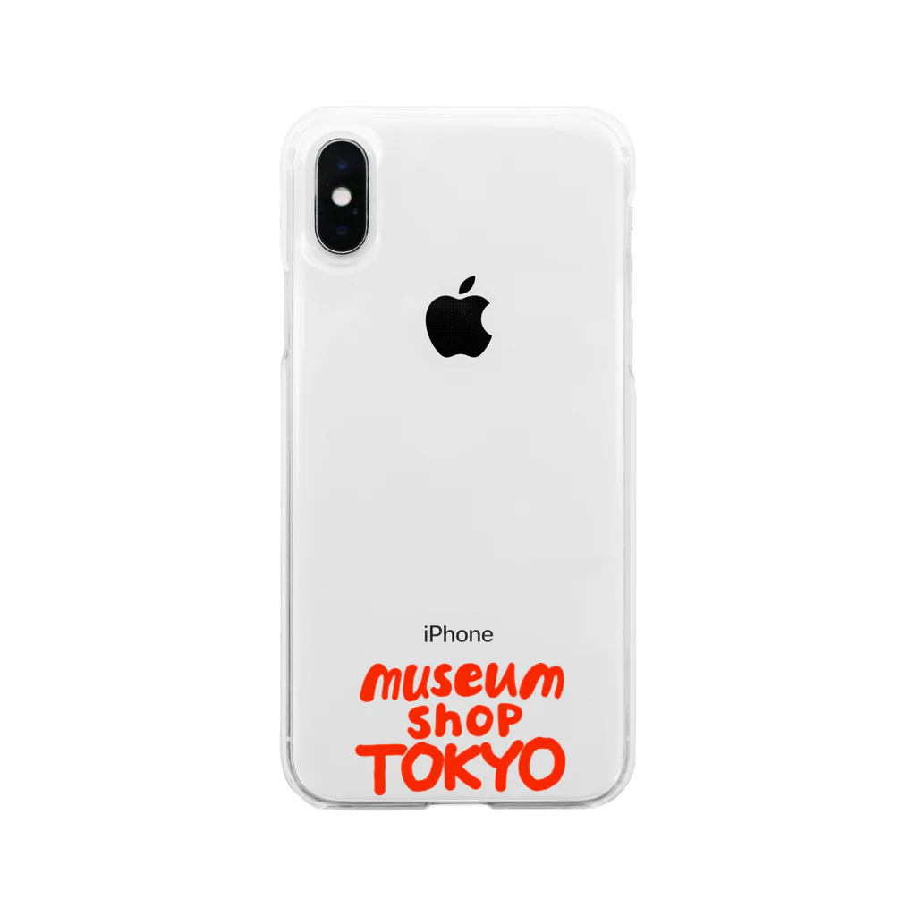 ミュージアムショップトーキョー/museum shop TOKYOのミュージアムショップトーキョー公式グッズアルファベット版 Soft Clear Smartphone Case