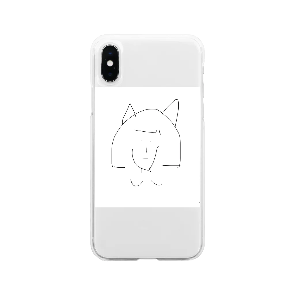 Tamagoのtamago original Soft Clear Smartphone Case