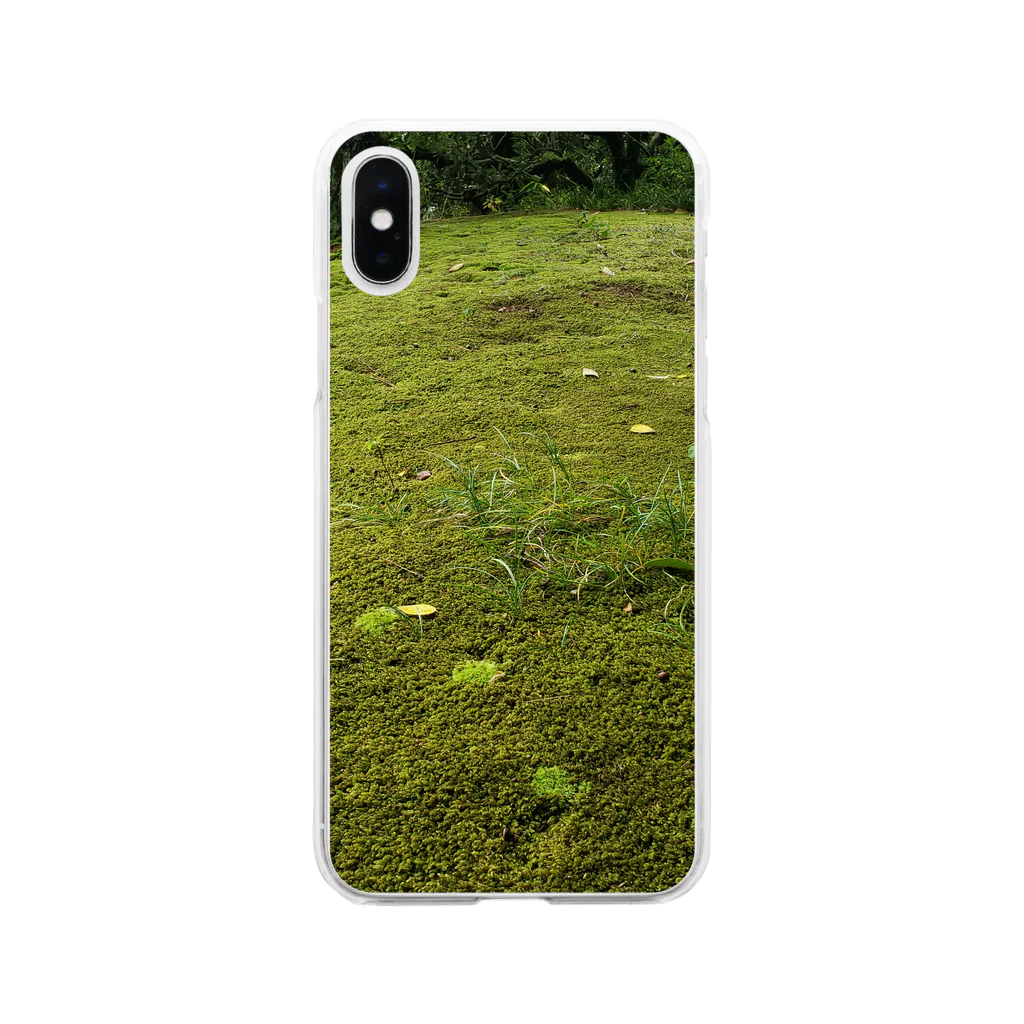 daikumaの苔 Soft Clear Smartphone Case