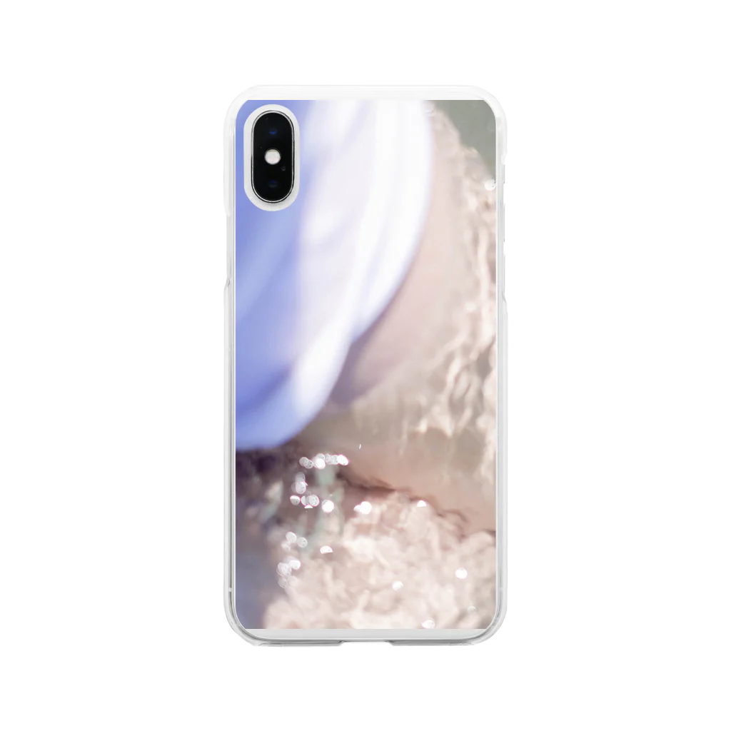 みずたまりのえちえちシリーズ.2021夏 Soft Clear Smartphone Case