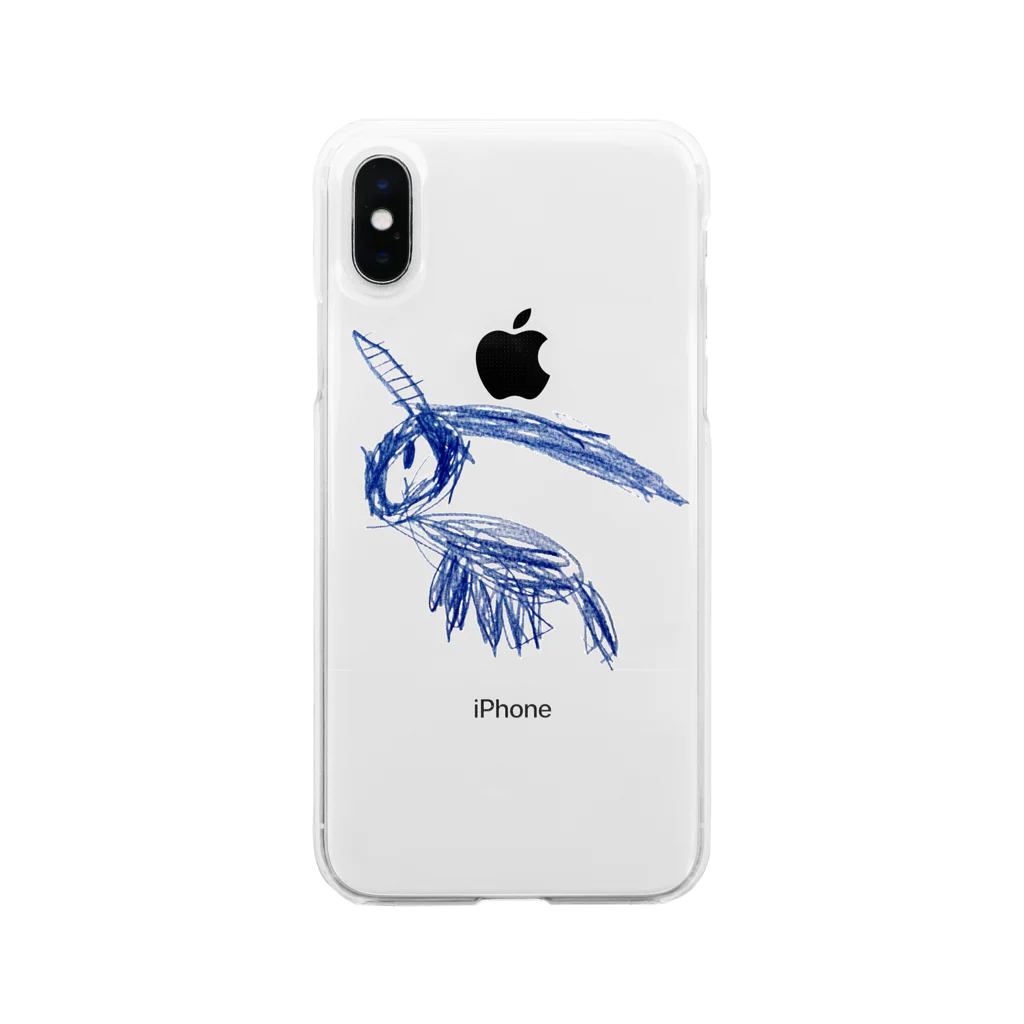 Operuのユニコーン Soft Clear Smartphone Case