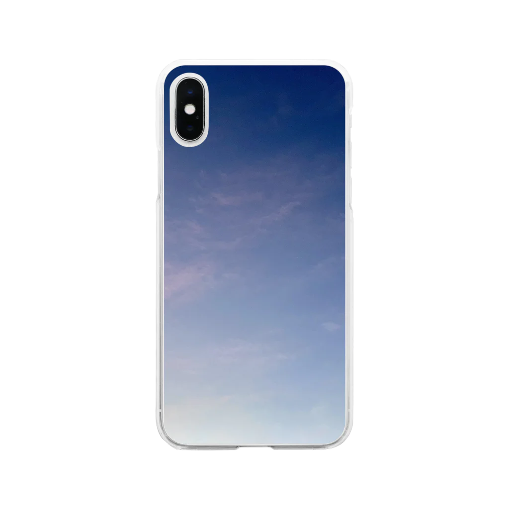 そらもようの兆し〜〜kizashi〜〜 Soft Clear Smartphone Case