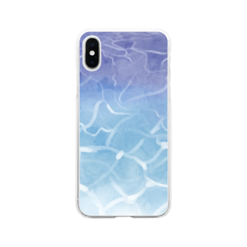 ruribiの海 Soft Clear Smartphone Case