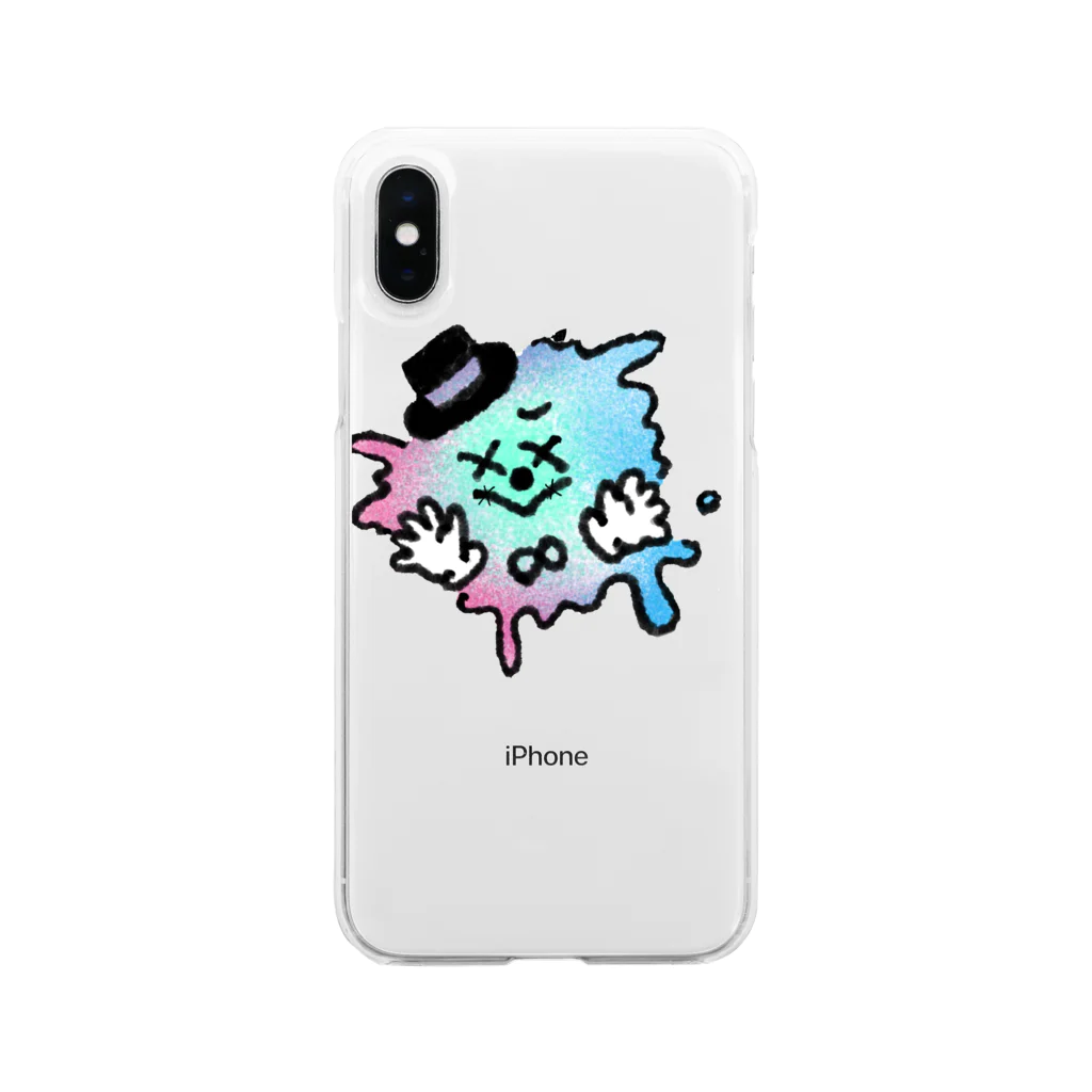 ぴまるのぺっちゃんぴえろ Soft Clear Smartphone Case