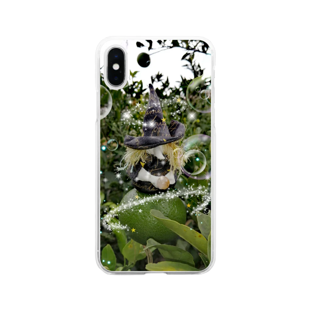 majo ✽gardenのmajo ✼garden Soft Clear Smartphone Case