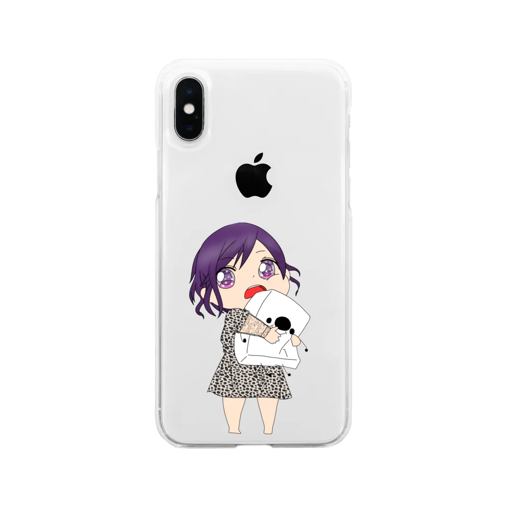 みとぅのぎゅっ Soft Clear Smartphone Case