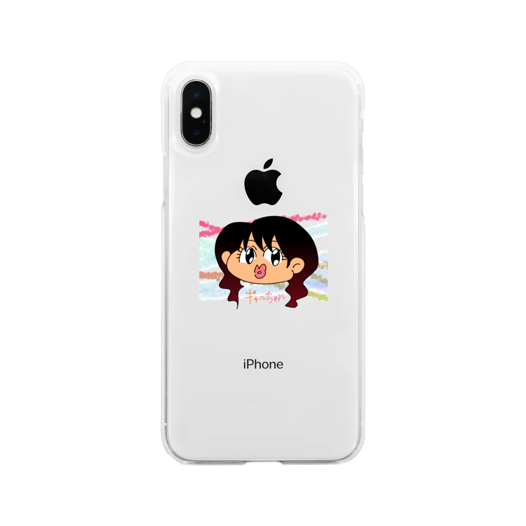 mycしょうてんのギャルちゃん Soft Clear Smartphone Case