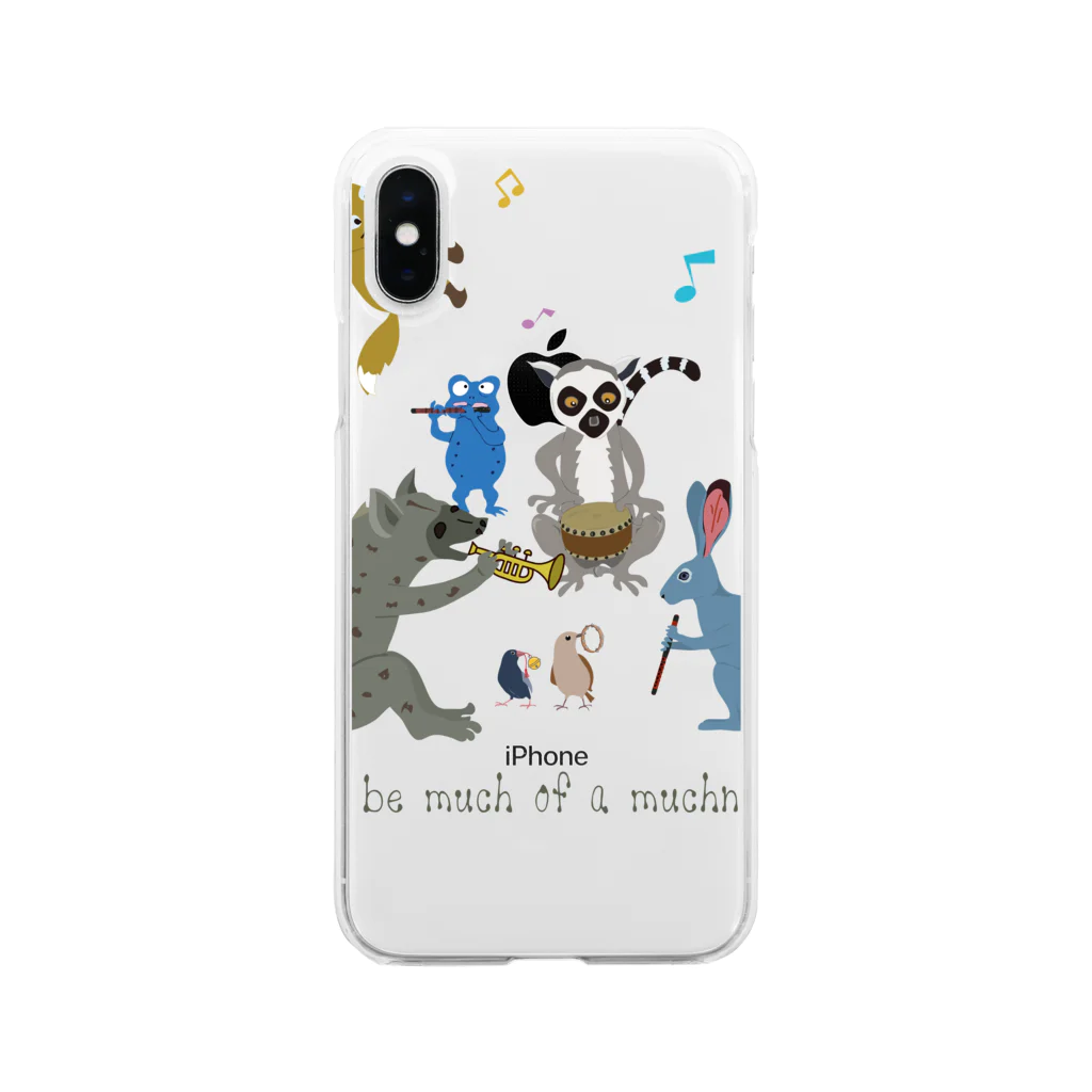 nachau7のハイエナの明日は明日の風が吹く－2 Soft Clear Smartphone Case