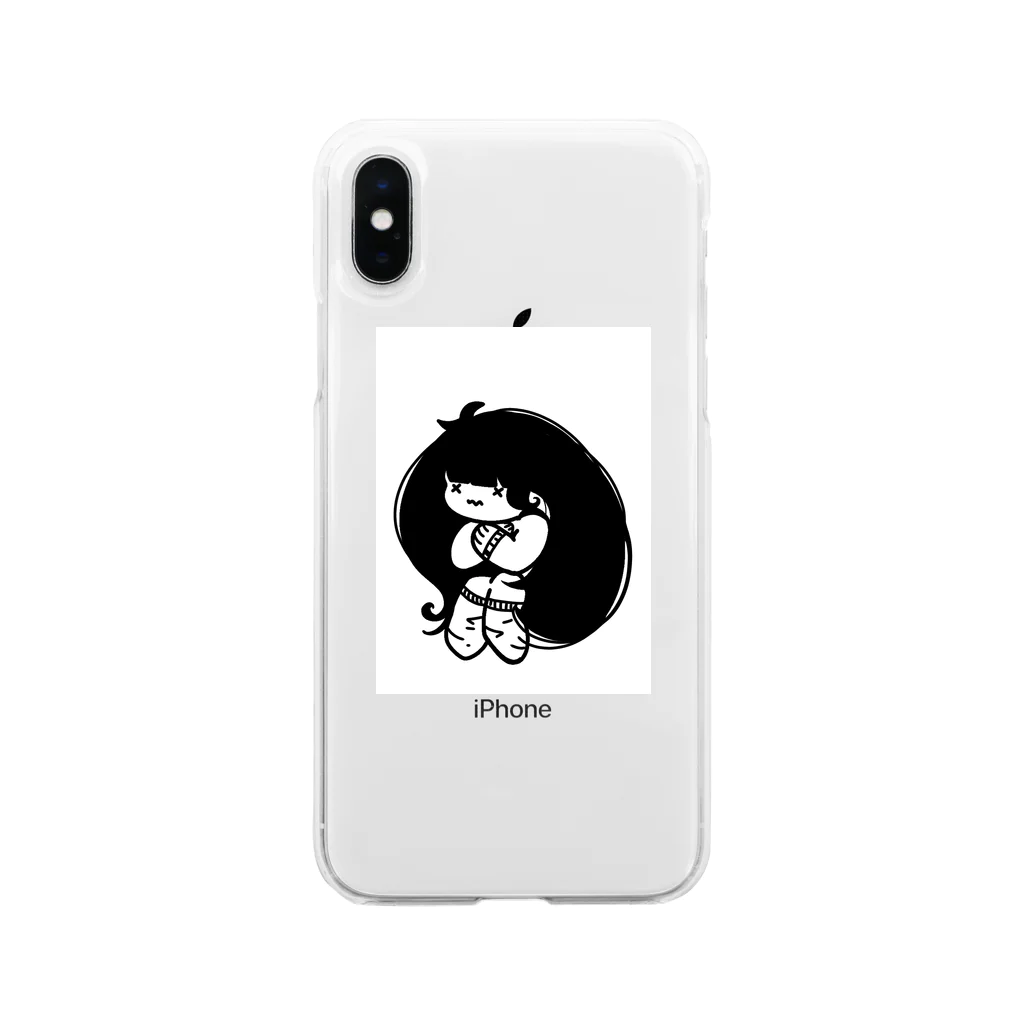 夏みかん@のさむい Soft Clear Smartphone Case