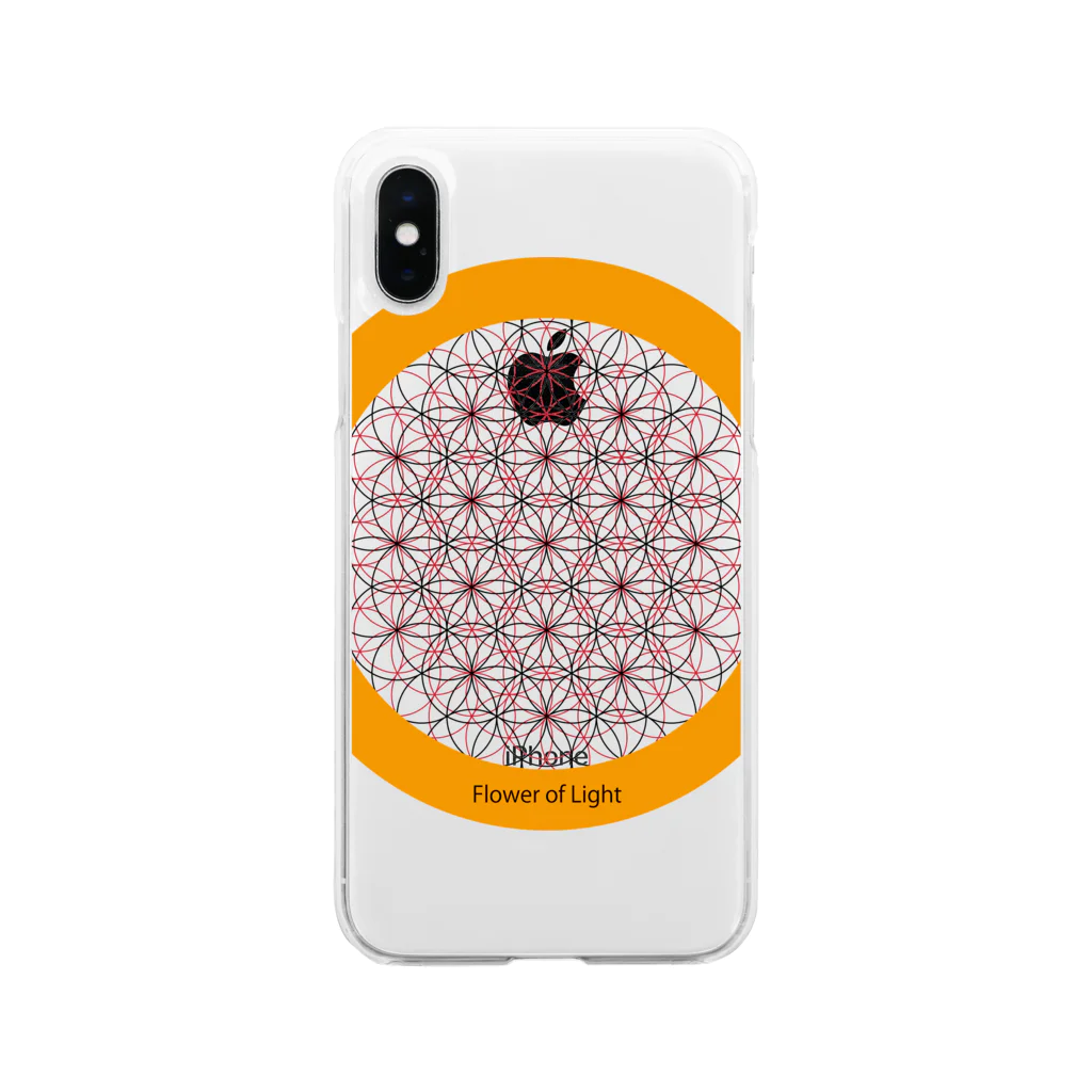 ドライアド公式認定ショップのFlower of Light Soft Clear Smartphone Case