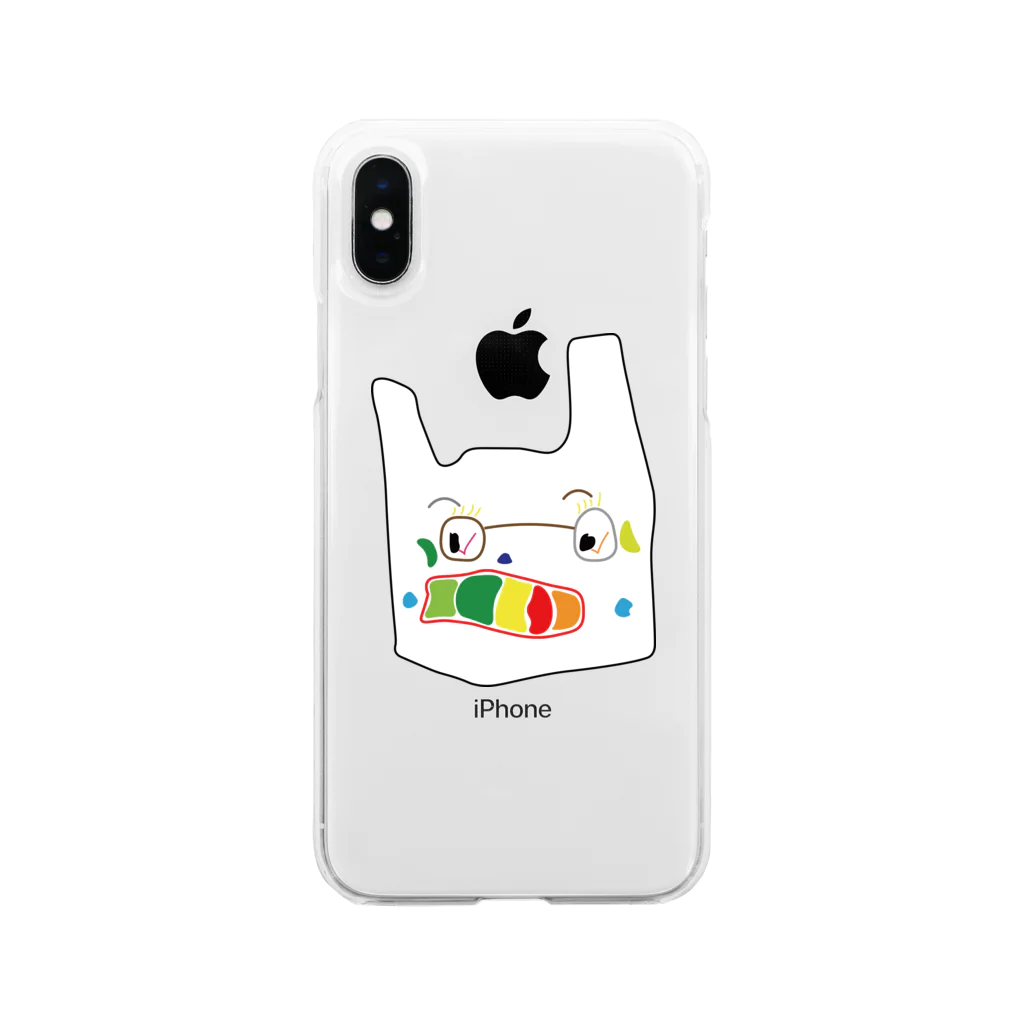 SPUNKYのボッピーくん Soft Clear Smartphone Case