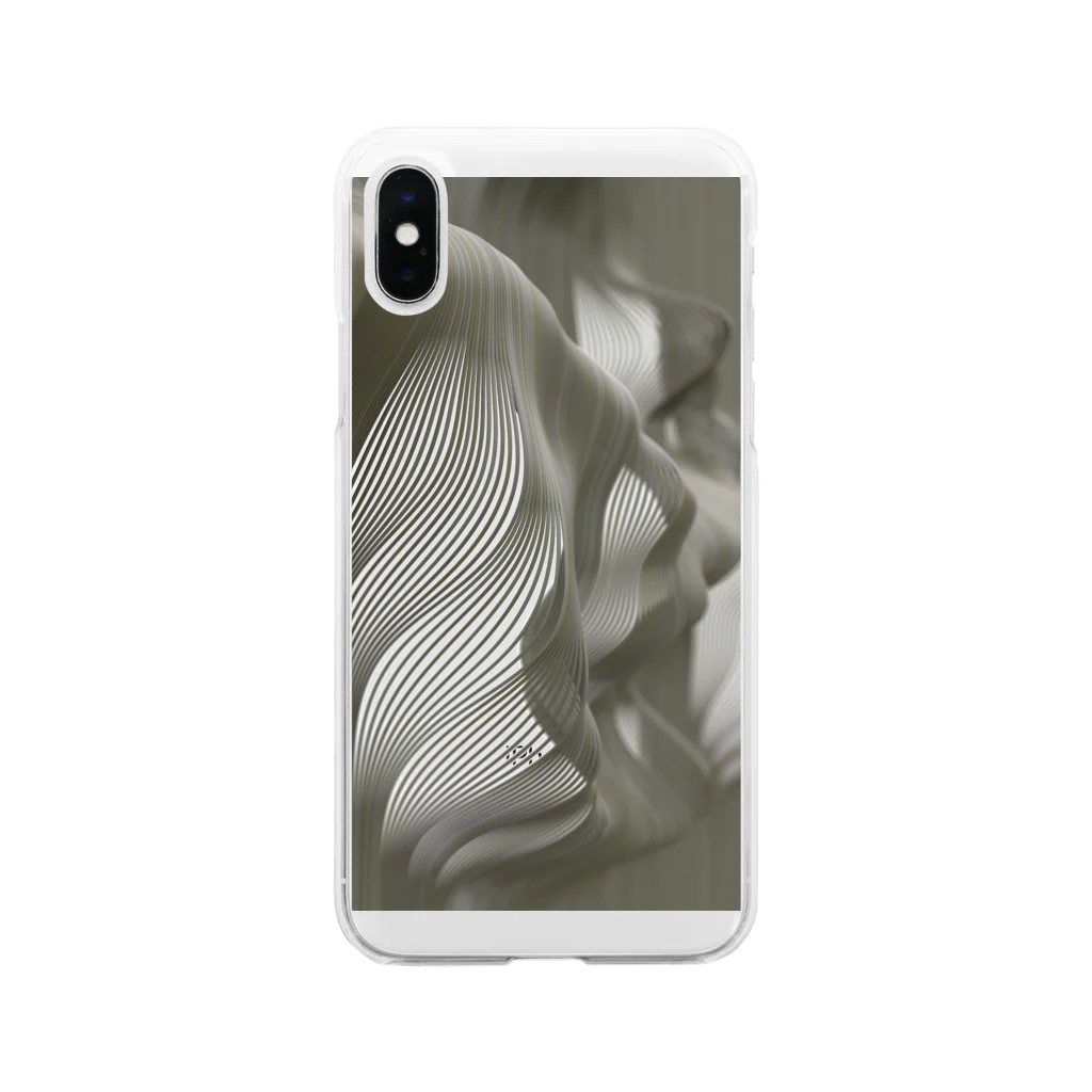 UGcgWorksのWave Soft Clear Smartphone Case