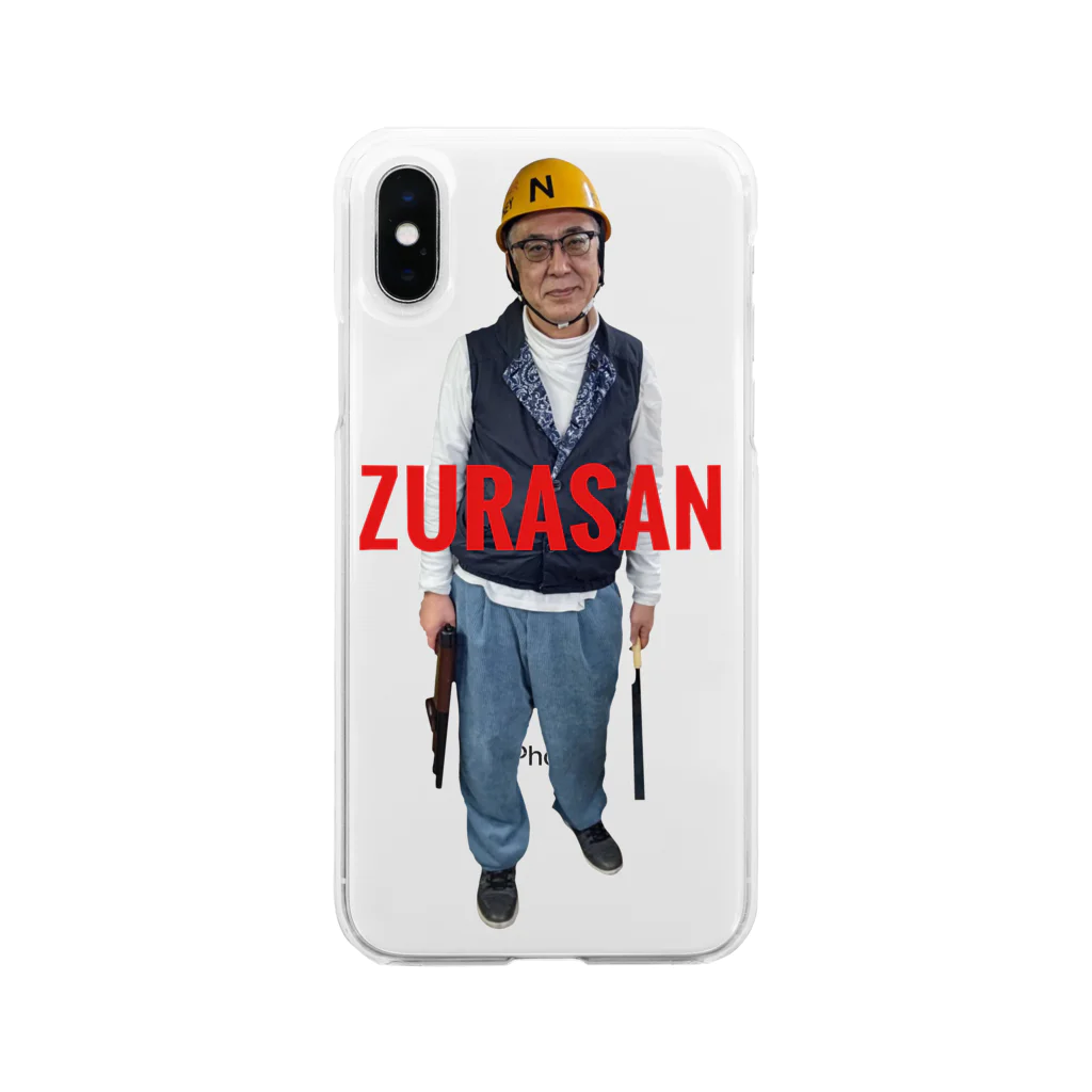 JOCKEY SHOPのZURASAN(社長モデル) Soft Clear Smartphone Case