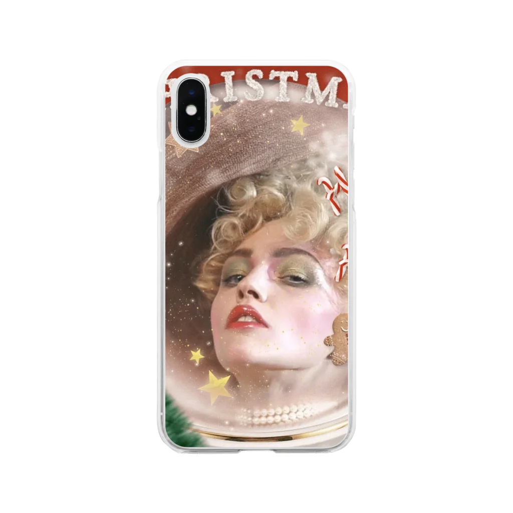 Kiki'sのMarr Christmas Soft Clear Smartphone Case