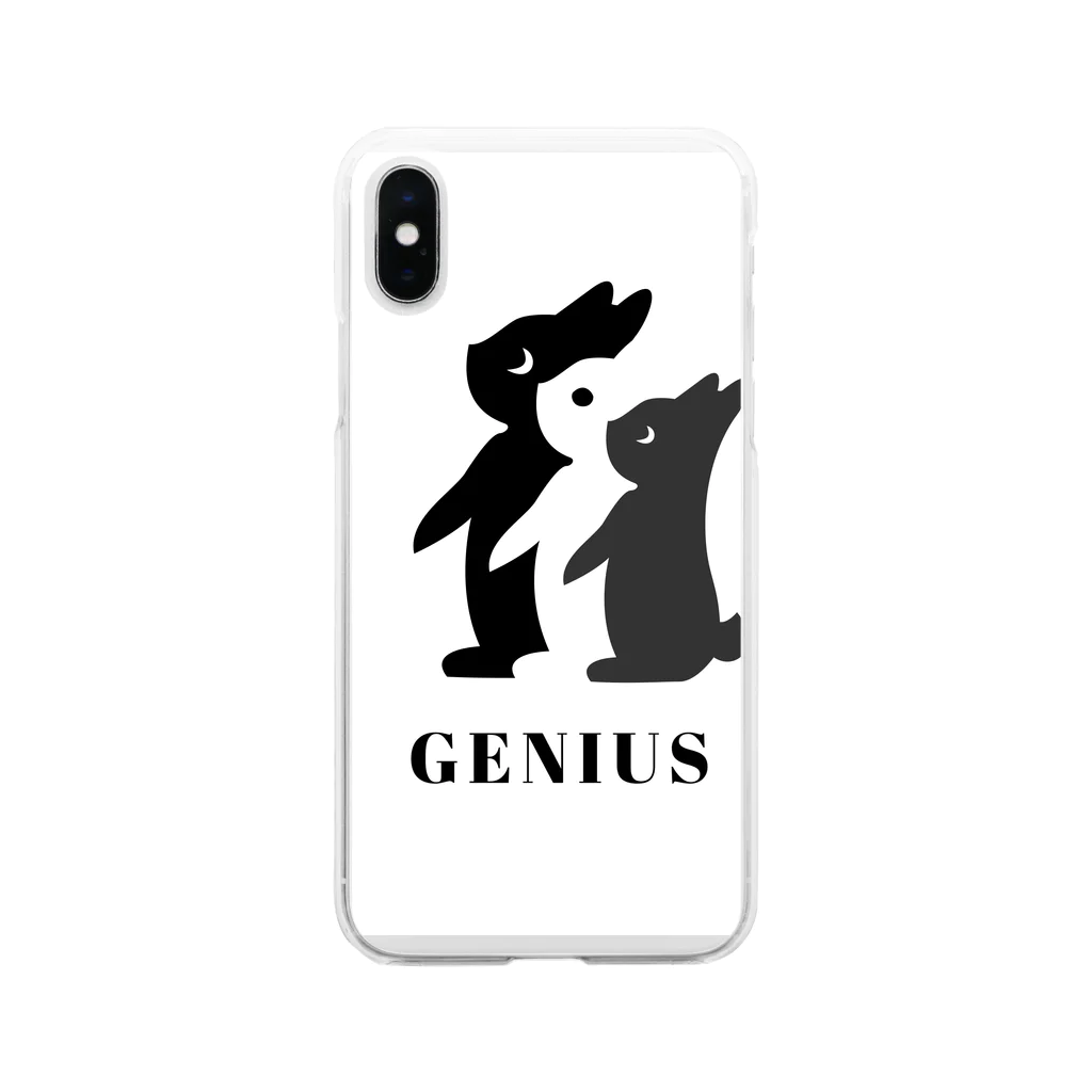 GeniusLABOのGenius ソフトクリアスマホケース