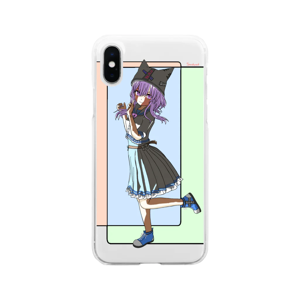 Spookyxxk's marketのNAOちゃんグッズ① Soft Clear Smartphone Case