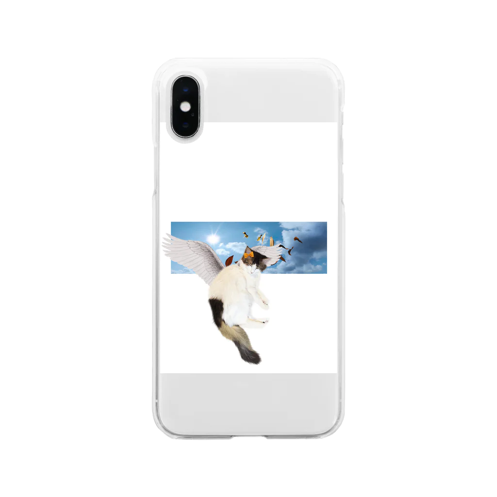 momo_emiの2022 猫 Soft Clear Smartphone Case