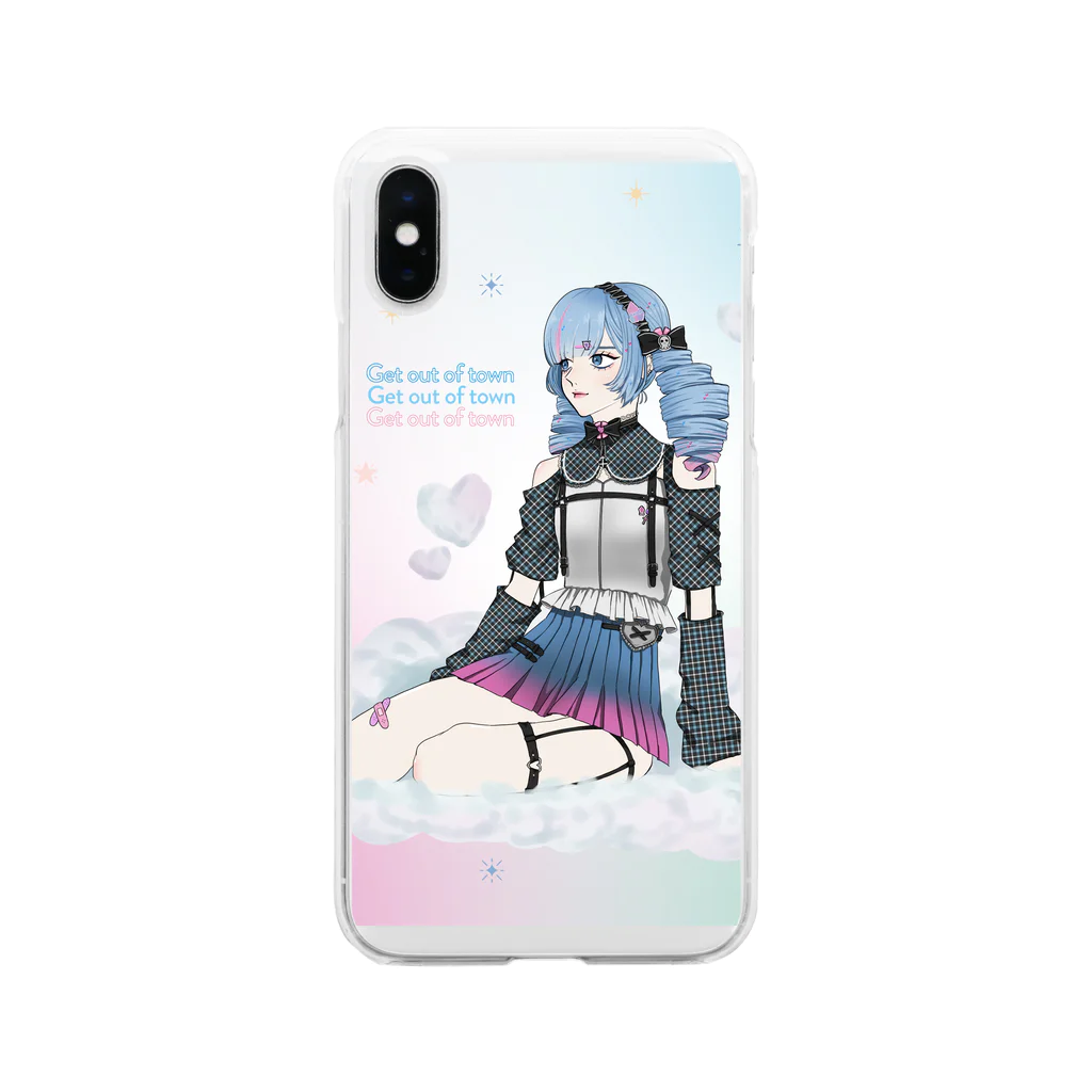 霙-みぞれ-の🦄💕🦄💕 Soft Clear Smartphone Case