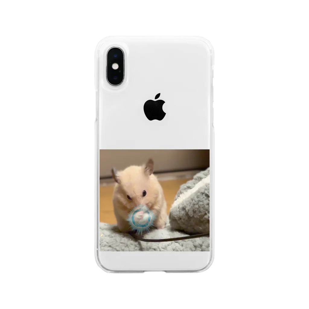 nyanta2020のはむはむはああぁぁーーー！！！ Soft Clear Smartphone Case