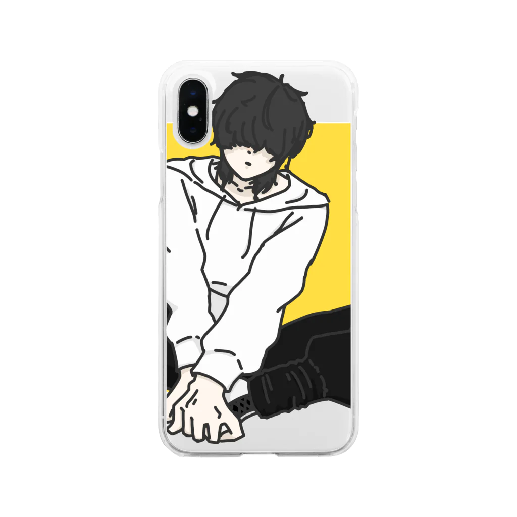 しきのうるふ Soft Clear Smartphone Case