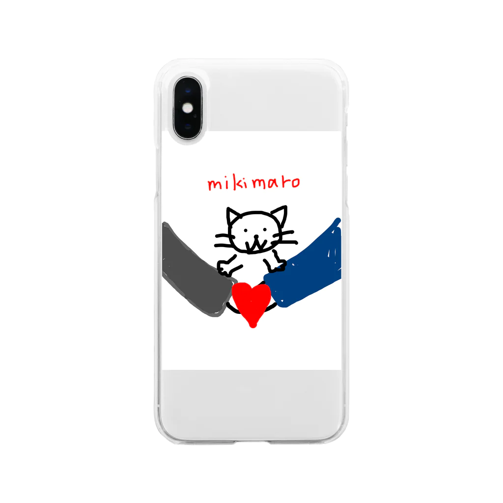 mikimaroエピソードゴロちゃんのmikimaroグッズその④ Soft Clear Smartphone Case