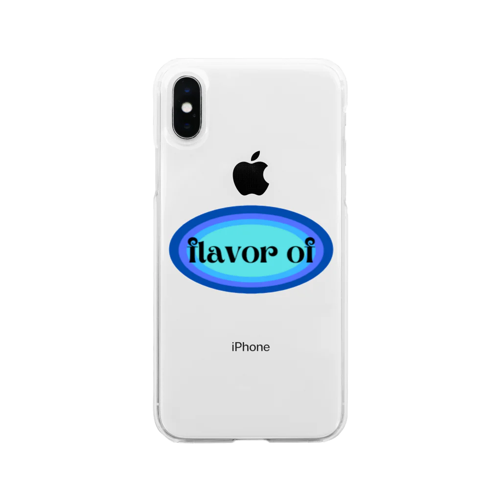 洋服大好き屋さん『flavor of』のflavor of  『POINT』 Soft Clear Smartphone Case