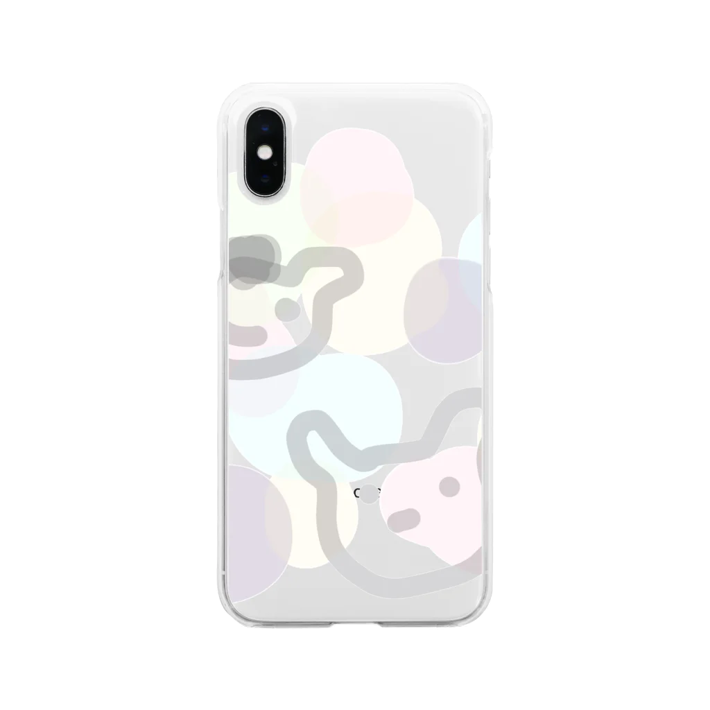 みつこのひつじ　しーするー Soft Clear Smartphone Case