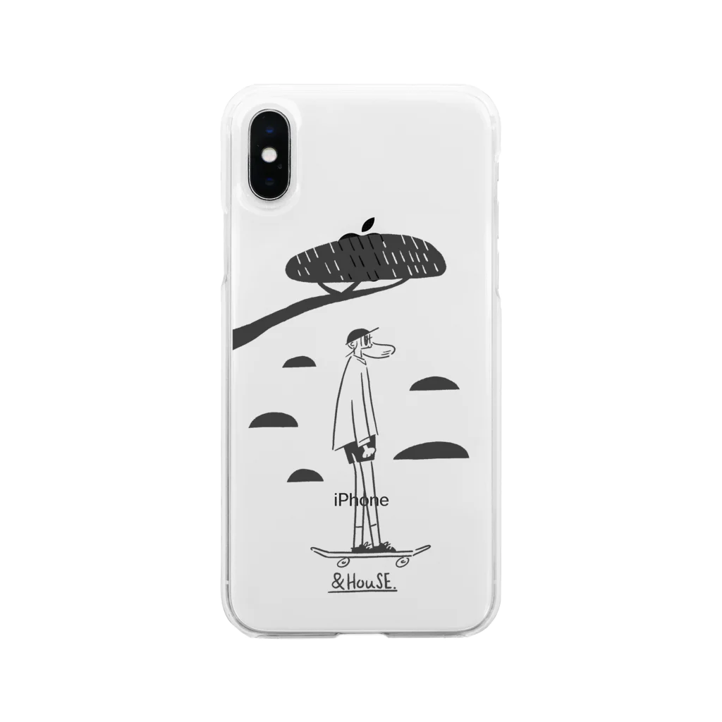 & life's の& HouSE Soft Clear Smartphone Case
