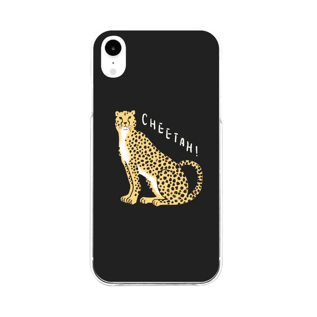 ワタナベ マリエのCheetah!!!! Soft Clear Smartphone Case