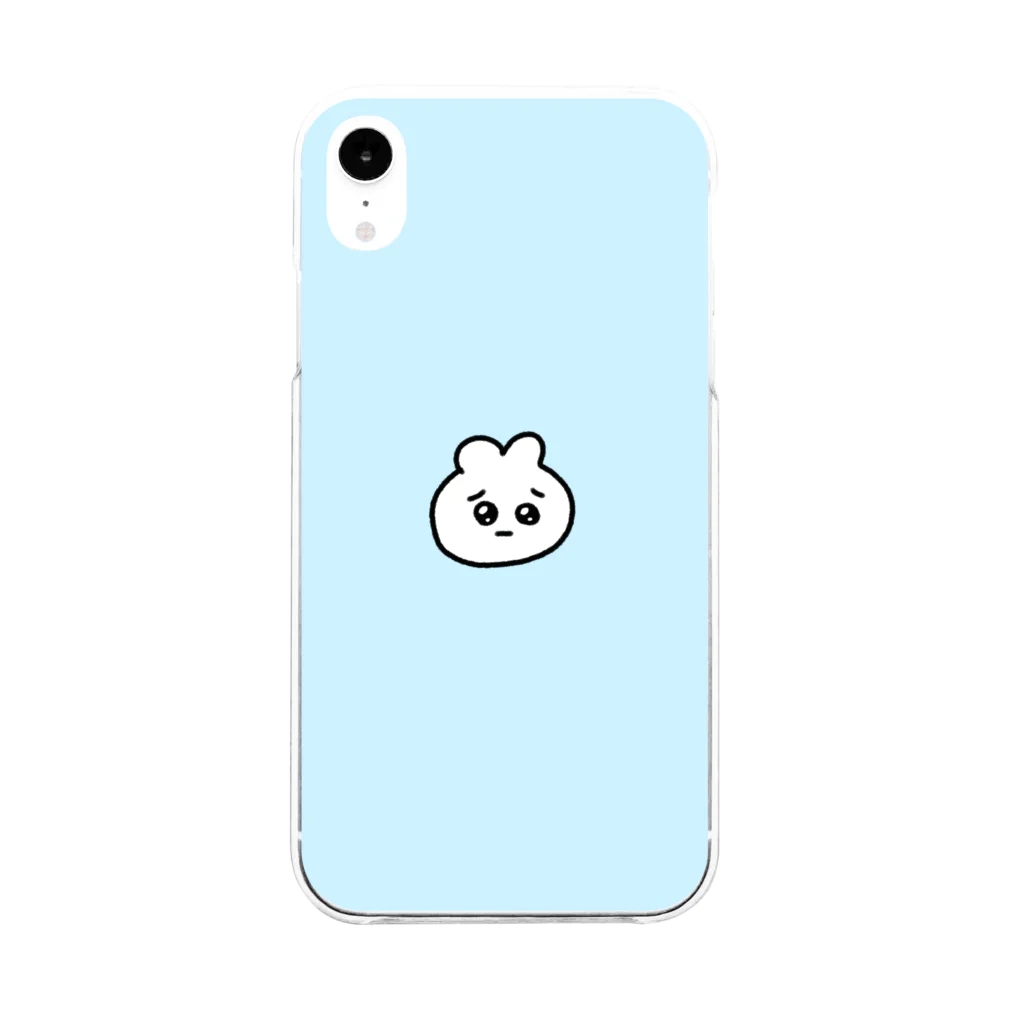 ぽんぽんぷぅのぴえんぽんぽんぷぅ🥺🥺🥺 Soft Clear Smartphone Case