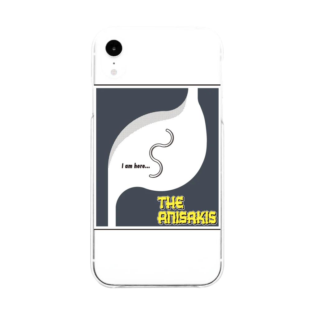 THE ANISAKIS MONSTERのTHE ANISAKIS Soft Clear Smartphone Case