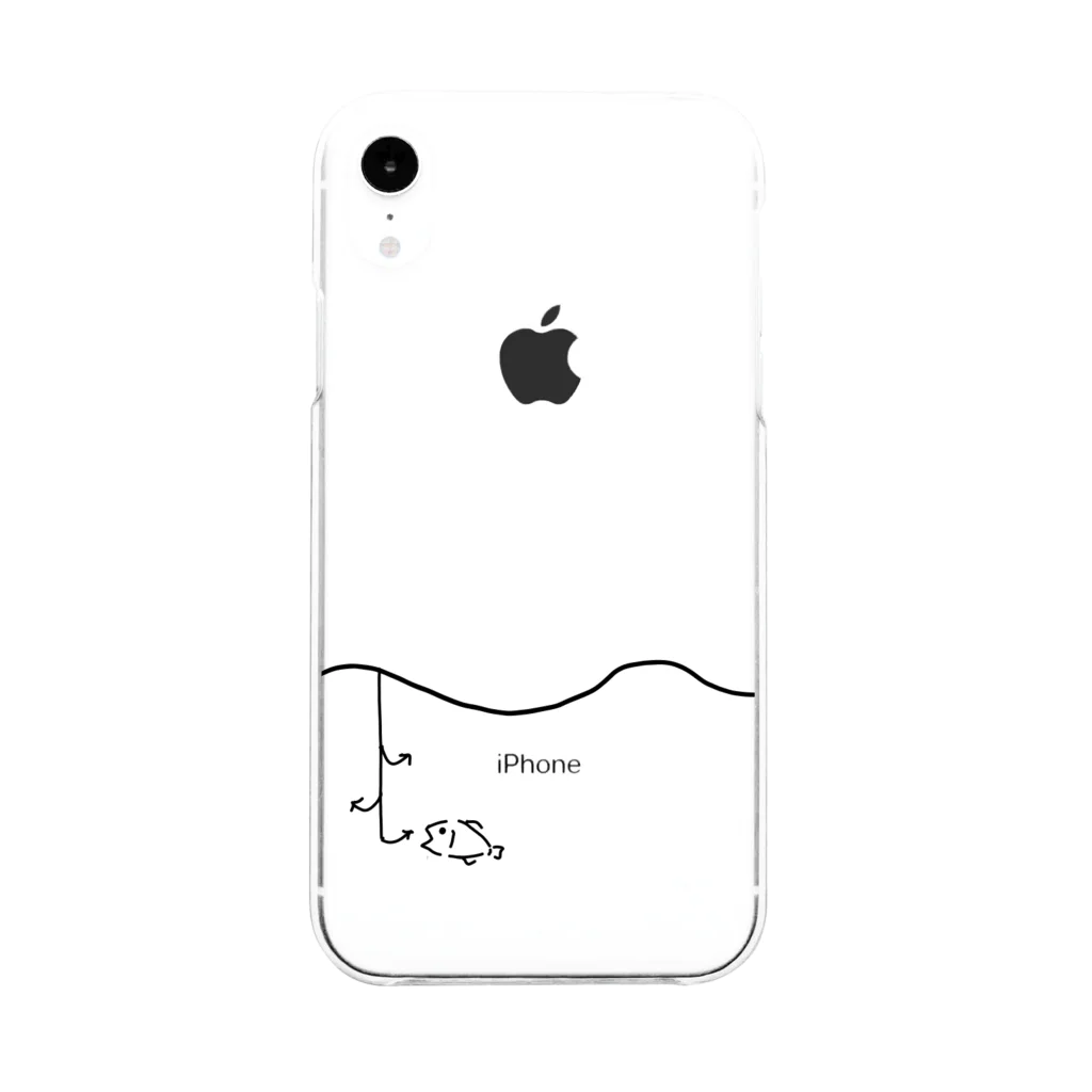 ねこのkawaii！！！！ Soft Clear Smartphone Case