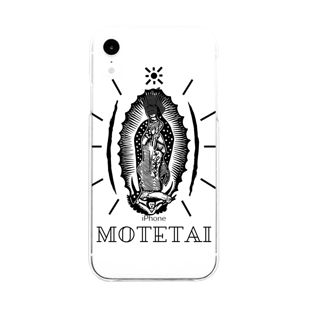 MOTECHRIのMOTETAI＋ Soft Clear Smartphone Case