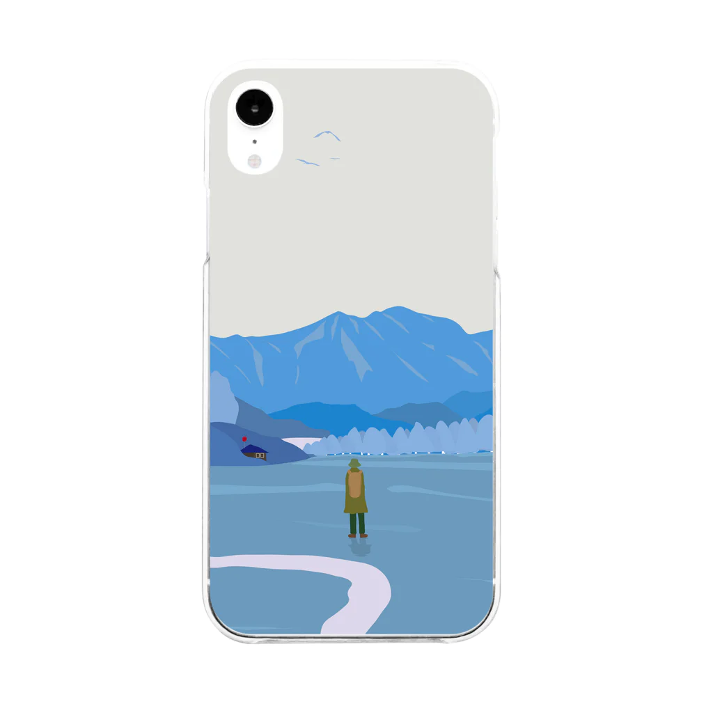 TOKYOEXPRESSのDuring the journey Soft Clear Smartphone Case